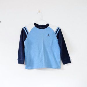 TOMMY HILFIGER Vintage Preppy Colorblock Ribbed Knit Sweater | Size M